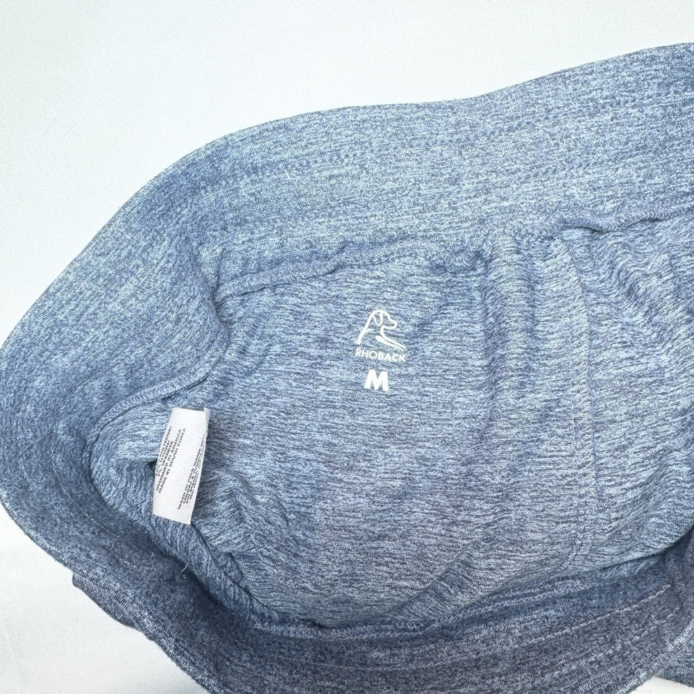 Rhoback Womens Tempo Performance Jogger Size M Heathered Blue Athleisure Casual - Picture 4 of 10